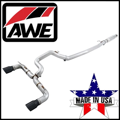 Sistema de escape trasero Cat AWE Touring Edition 3" para Ford Focus RS 2016-2018 2,3 L Foto 1 de 3