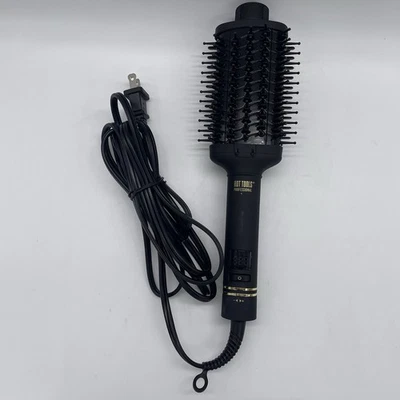 Cepillo ovalado Hot Tools Pro Artist negro dorado con calefacción HT1095BG probado Foto 1 de 4