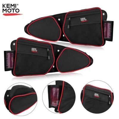 Front Side Door Storage Bag w/Knee Pad For Polaris RZR XP 4 1000 Turbo RZR 900 - Image 1 of 4