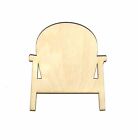 Chaise en forme de bois inachevée découpée C1410 artisanat Lindahl artisanat du bois