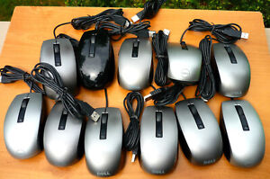 New ListingLot of (11) Dell 5 Button Optical Wheel Mouse M-Uav-Del8 Moczul - Cleaned Tested