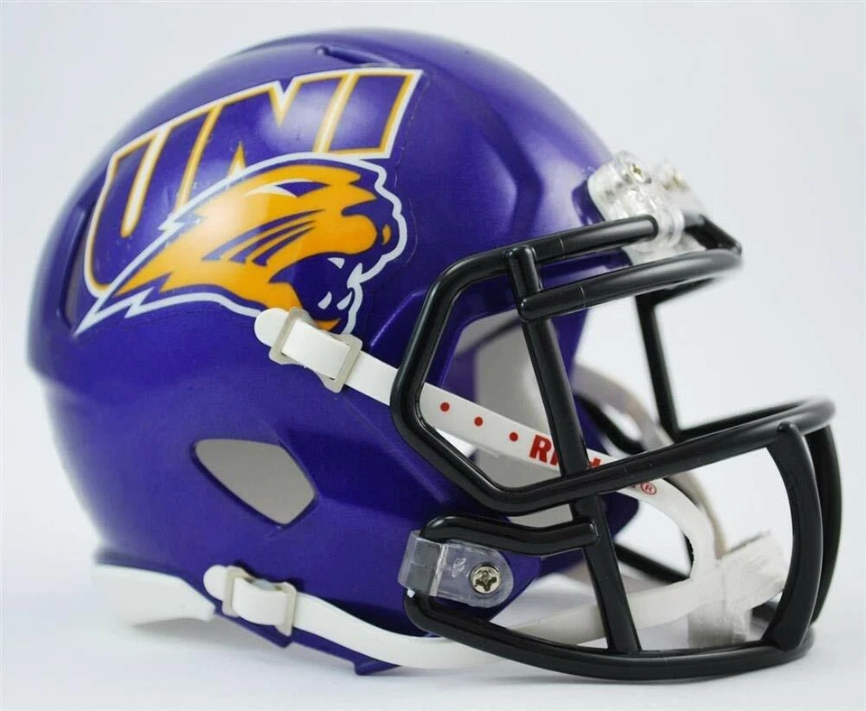 Northern Iowa Panthers Revolution SPEED Mini Football Helmet - Image 1 of 1