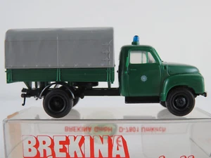 Brekina 3508 Opel Blitz Pritsche/Plane (1952) "POLIZEI (D" 1:87/H0 gebraucht/OVP - Bild 1 von 12