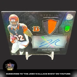 2014 Bowman Sterling Jeremy Hill PATCH AUTO Autograph RC 47/50 - Picture 1 of 3