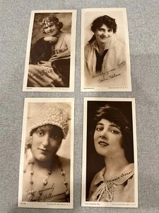 1916 The Water Color Co. Theaterschauspielerin Promo Kopfschüsse Faksimile signiert - Bild 1 von 6