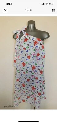 Vestido Emilio Pucci, IT 42, uS8, Algodón, Diseño de Labios, Un Hombro, Nuevo Foto 1 de 4