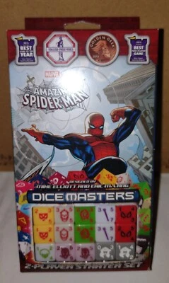Marvel Dice Masters Spider-Man Game 2-player starter set from Whizkids.  - Image 1 of 4