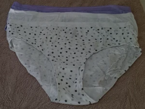 Fruit of the Loom 100% 3 pair cotton hipsters Size 9 - Picture 1 of 9