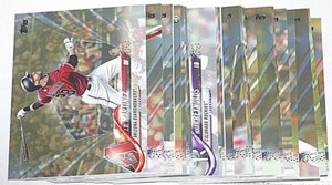 2018 Topps Series 1 & 2 Baseball Gold Parallel /2018 Pick From Drop Menu