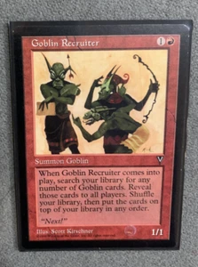 Magic: The Gathering MTG Goblin Recruiter Creature - Visions - Near-Mint/NM A+!! - Picture 1 of 1