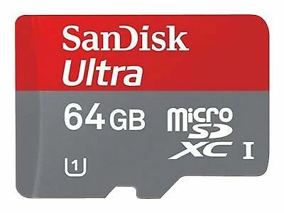 SanDisk Ultra Plus 64GB Class 10 MicroSDXC Memory Card - SDSDQUA-064G-A11A