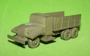 VINTAGE COMET AUTHENTICAST ID MODEL #5181 U.S. 2 1/2 TON DODGE 6X6 TRUCK NO BOX - Picture 1 of 8