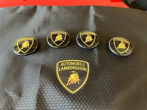 LAMBORGHINI HURACAN ZENTRALVERSCHLUSS ALUFELGEN Nabenkappen Felgen Deckel Kappen - Bild 1 von 13