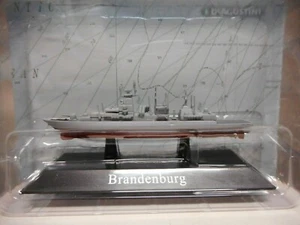 FRAGATA WARSHIP F215 BRANDENBURG 1994- 1:1250 ATLAS De AGOSTINI n50 - Foto 1 di 2