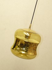 Mouthblown Pendant Lamp by DORIA - Germany, Gold