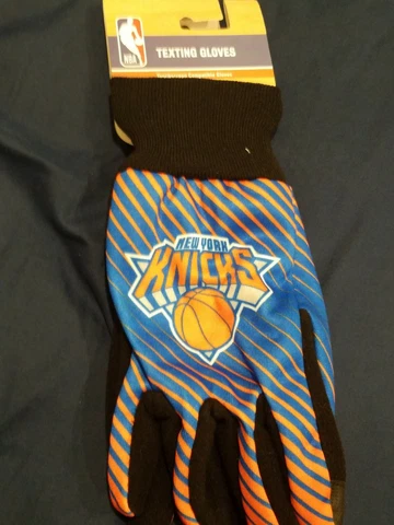 new york knicks texting gloves ny nba basketball glove phone new pair Cover