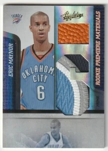 Eric Maynor 2010 Panini Rookie Premiere Materials 4 Color Patch /10 #158 OKC - Picture 1 of 2