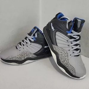 And1 scarpa da basket uomo Capital 4.0 alta US 8.5 grigio nero blu MNAN40ES059 - Foto 1 di 9