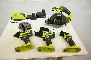 Ryobi PCL1400K2 18 V ONE + 4-Tool Combo Kit - Bild 1 von 11
