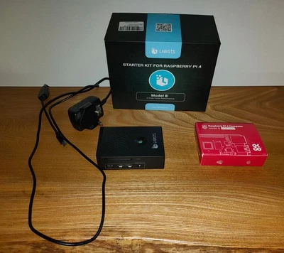Raspberry Pi 4 Model B 2GB RAM with case and power supply - Image 1 of 2
