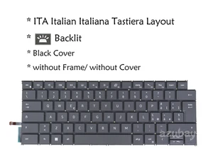Tastiera Italian for DELL Inspiron 5440 5441 5445, 7440 7445 7640 /2in1, Backlit - Picture 1 of 7