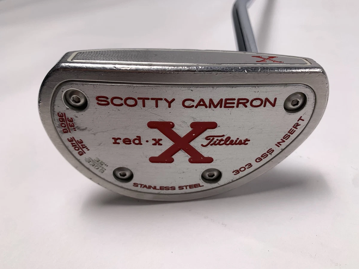 激レア　新品未使用　Scotty Cameron Red X 35インチ　正規品 Scotty Cameron Red X Putter for sale | eBay
