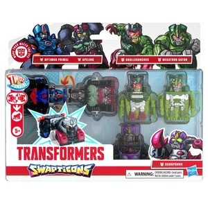 Transformers Swaptions Wild Jungle Mission 5PK - Picture 1 of 1