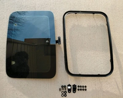 1999-2016 Ford F250 F350 F450 F550 Driver Side LH Left Quarter Glass Window OEM - Image 1 of 4