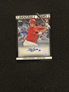 2020 Topps Update #BSA-SA Shogo Akiyama Baseball Stars Autographs Reds - Bild 1 von 2