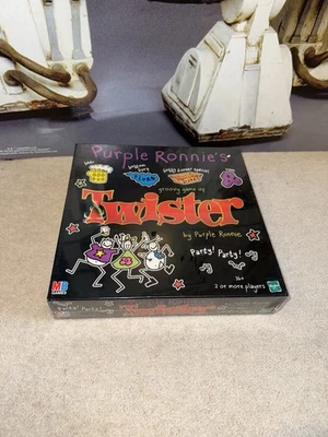 Purple Ronnie's Groovy Game of Twister 2001 Vintage MB Games Hasbro New + Sealed - Image 1 of 2
