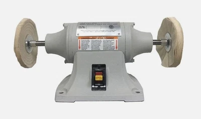 Tampón de banco DAYTON 4TJ99, 120/240 V, fabricación de metal 4TJ99 (S1N5) Foto 1 de 4