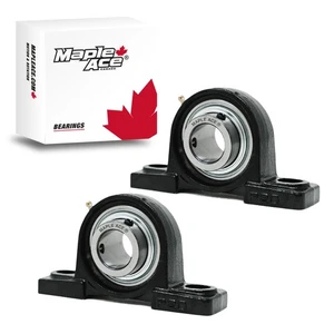 UCP204-12 Pillow Block Bearing 3/4" Bore, 2-Bolt Self-Aligning, 3 Lips Seal Qty2 - Picture 1 of 6