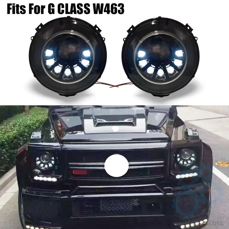 LED Front Lamp Headlight For Mercedes Benz G Class W463 G63 G55 G550 2008 - 2018 - Image 1 of 4