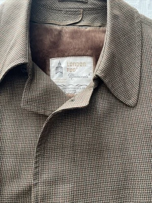 Vintage London Fog Tweed style Maincoat - 44 Long - Pre 1976 - Image 1 of 4
