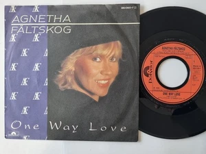 Agnetha Fältskog - One Way Love 7'' Vinyl Germany/ ABBA - Picture 1 of 5