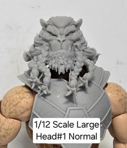 3D Druck INBEATABLE BOY BATTLE BEAST HEAD #1 1:12 6" Classified Legends SCALE - Bild 1 von 2