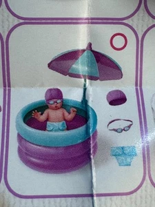 Zuru My Mini Baby Series 2 BRAND NEW PURPLE POOL! - Picture 1 of 1