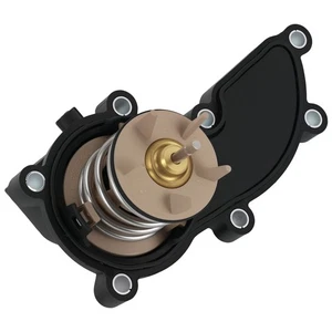 Coolant Thermostat For Audi A4 A5 A6 Q5 VW Touareg V6 3.0L 06E121111AL 185°F - Picture 1 of 12