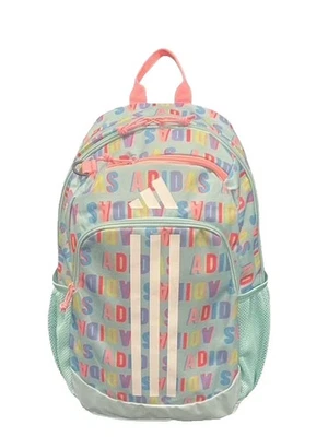 Mochila Adidas BTS Originator unissex logotipos multicoloridos nova com etiquetas - Imagem 1 de 4