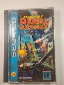 Star Wars: Rebel Assault (Sega CD, 1993)  W Reg 