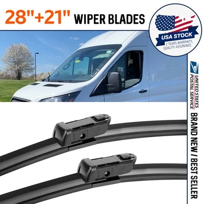 Limpiaparabrisas 28" 21" apto para Ford Transit-250 2015-2021 (juego de 2) Foto 1 de 4