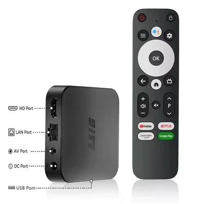 Android Smart TV-Box U16 (2 GB RAM, 16 GB) | 4K Octa-Core | Wi-Fi, Ethernet & - Bild 1 von 4