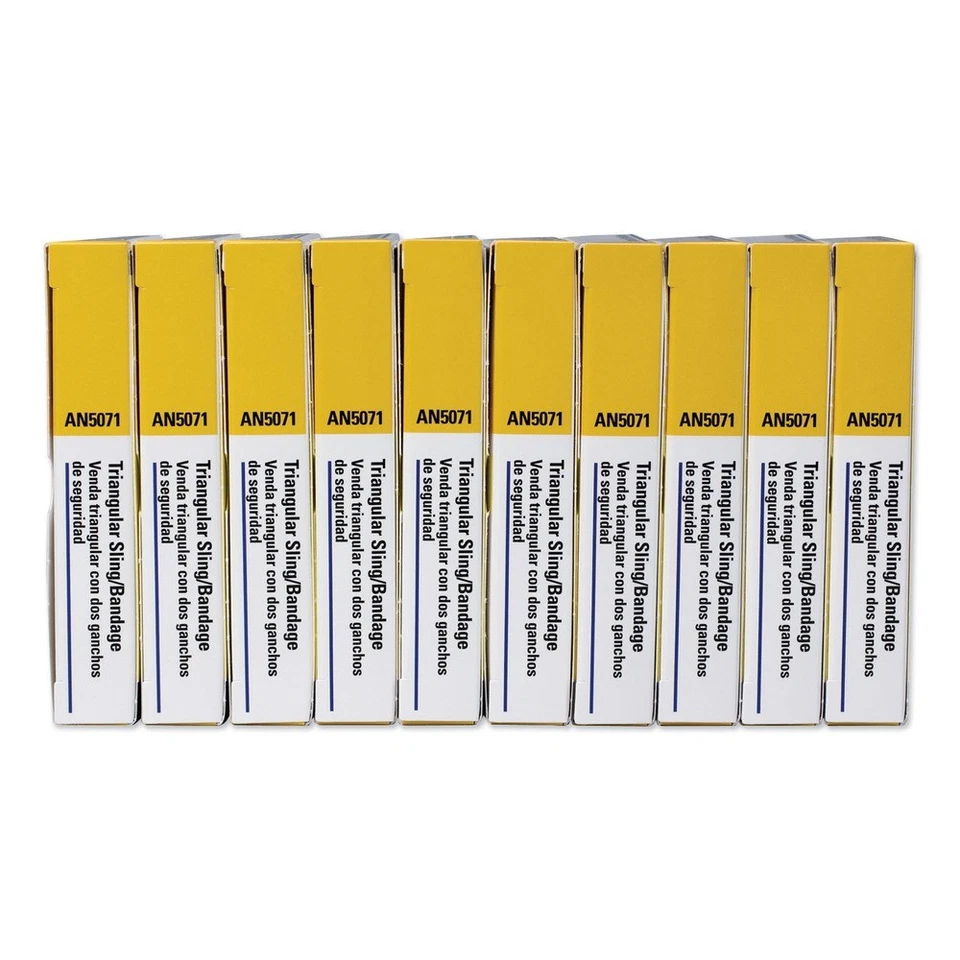 First Aid Only AN5071 Sling/Tourniquet Triangular Bandages (10/Pk) New - Image 1 of 1