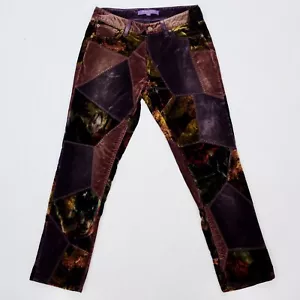 Ralph Lauren Purple Label 27 pants jeans patchwork velvet 50th anniversary 106 - Picture 1 of 15