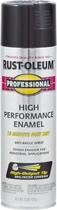 Rust-Oleum 7579838 Professional Enamel Spray Paint 15 oz Gloss Black FREE SHIP - Picture 1 of 2