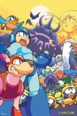 Videojuego póster Mega Man 12x18 Foto 1 de 3