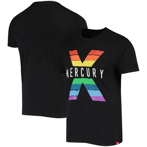 Unisex Sportiqe Black Phoenix Mercury X Pride Tri-Blend T-Shirt Cover