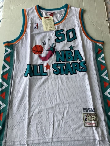 David Robinson 1996 NBA All Star Game ASG Champion Jersey XXL 2XL Cover