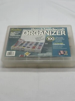 Floss and Needlecraft Organizer Comes With 17 Extra Deep Compartments - Image 1 of 3