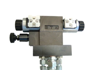 Forstfunk Hydrauliksteuerblock mit Funk für Holzspalter ,Spaltzange, - Bild 1 von 3